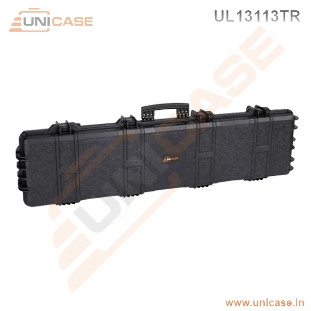 Hard plastic rifle gun case