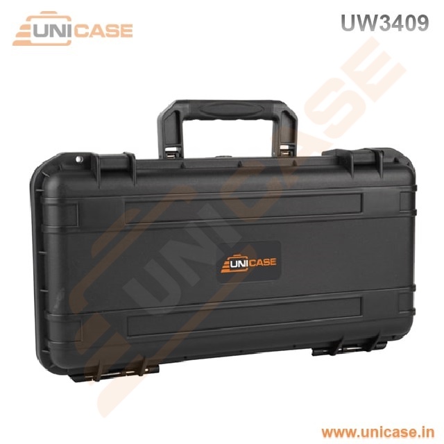 Air gun hard plastic carry case with custom foam
