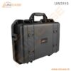 Hard plastic compact carry case for musical instrument case with foam