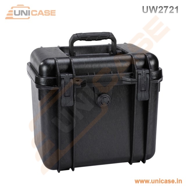 Custom medical equipment hard plastic case with foam interiors