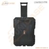 customized rolling hard plastic carry case with custom foam packaging