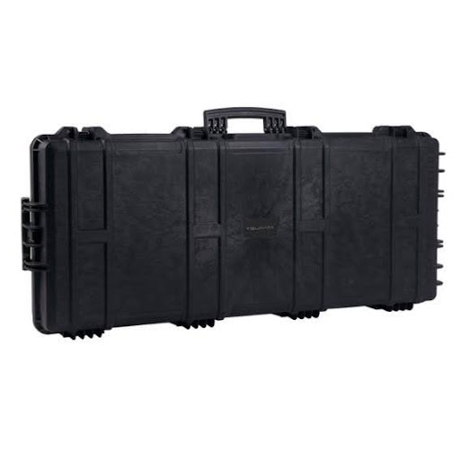 Customized rugged protective hard plastic pelican rifle case