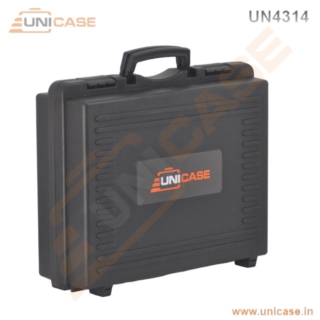 Hard plastic demo kit tool case with foam protection