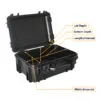 UW2612 Hard Plastic Drone transport Case