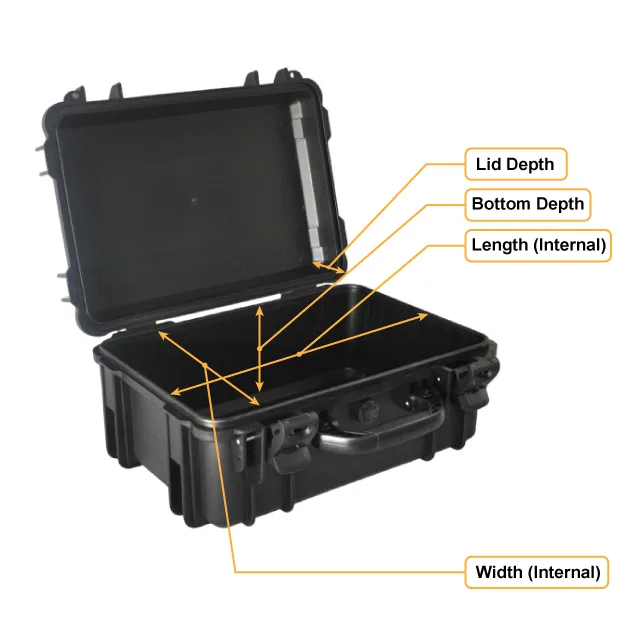 UW2612 Hard Plastic Drone transport Case