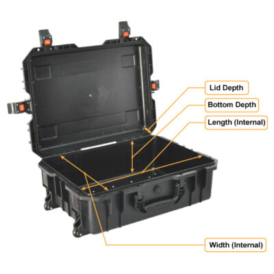 UW5827TR <br>Pelican Hard Case with Wheels