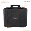 Tough hard plastic carry case for custom drone case with foam