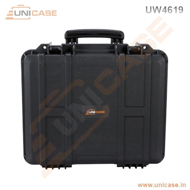 Tough hard plastic carry case for custom drone case with foam