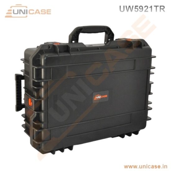 Ruggedized hard plastic equipment cases with custom foam