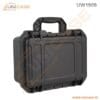 Small water tight plastic drone transport case with foam fabrication