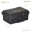 Rugged hard plastic carry cases for electronic instruments with customized foam