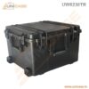 Large pelican cases with rugged wheels and trolley with custom foam : IP67 and MIL grade rated