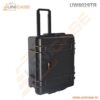 Ruggedized protective pelican hard plastic carry cases and trolley cases with foam