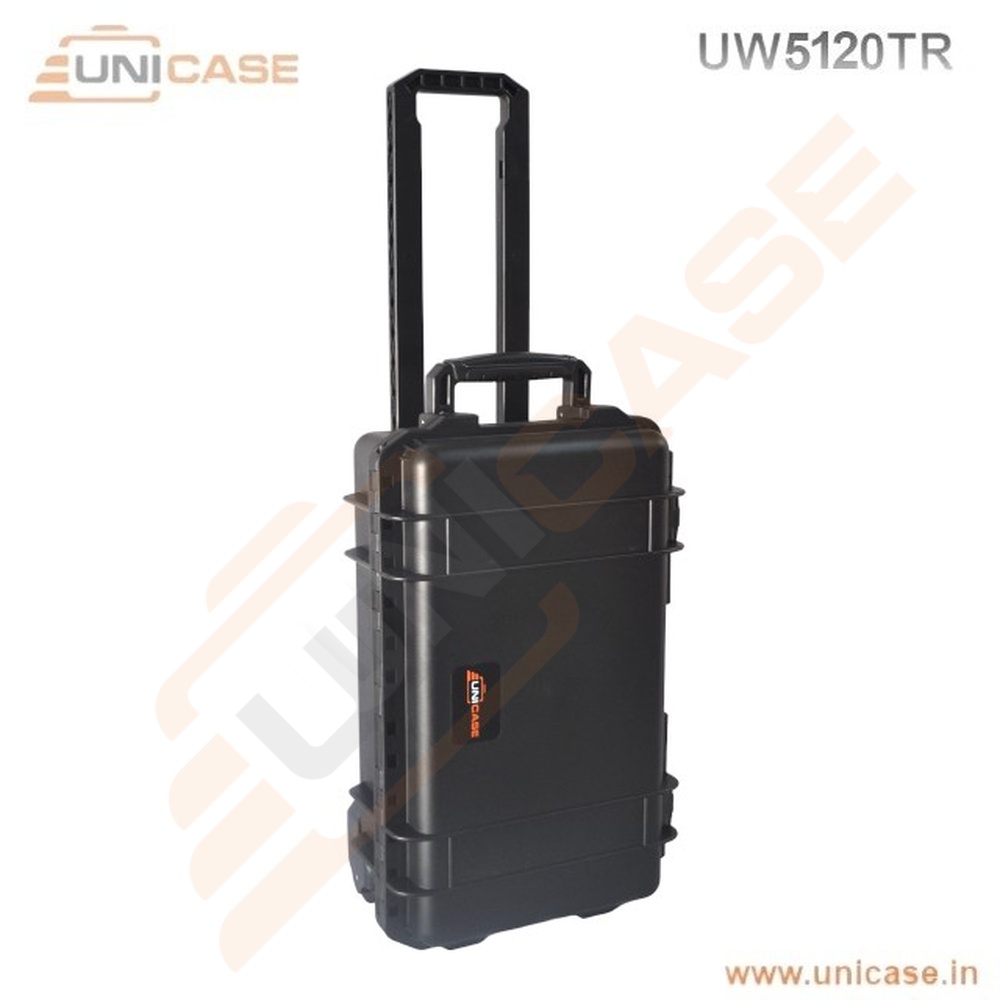 Waterproof hard carry case to carry in Airline cabin with custom foam