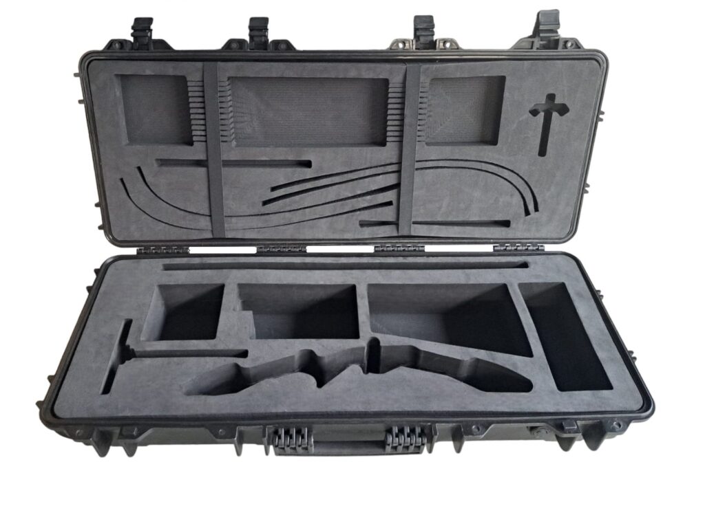 Custom foam packing for Bow and archery custom cases