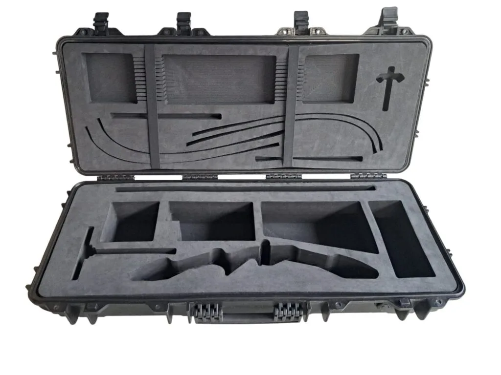 Custom foam packing for Bow and archery custom cases