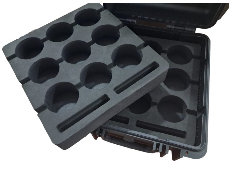 Customized XLPE foam for equipment hard carry cases