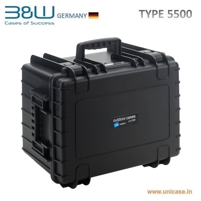 Military standard IP67 certified hard plastic MAX cases type hard cases : TYPE 5500 Custom hard carry case for drone case and camera equipment case