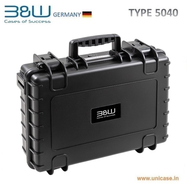 MAX hard cases type Premium quality protective hard plastic cases from B&W Germany : TYPE 5040 Equipment hard plastic Pelican cases