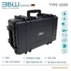 IP67 and MIL grade B&W cases TYPE 6600 Storage protective hard plastic cases with custom Foam with wheels and trolley cases