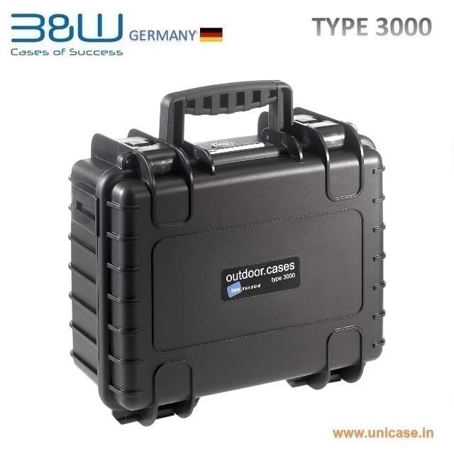 Unicase offers Similar to MAX hard carry cases or Pelican case : B&W TYPE 3000 IP67 certified Case MIL grade certified hard plastic carry case