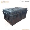 Equipment cases protection and safety with custom cases and foam padding form Unicase model UW8743WH : Large Pelican protective case with wheels and trolley and foam padding