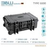 Air travel cases hard cases with custom foam from B&W TYPE 6600 Pelican hard drone cases with foam sold by unicase