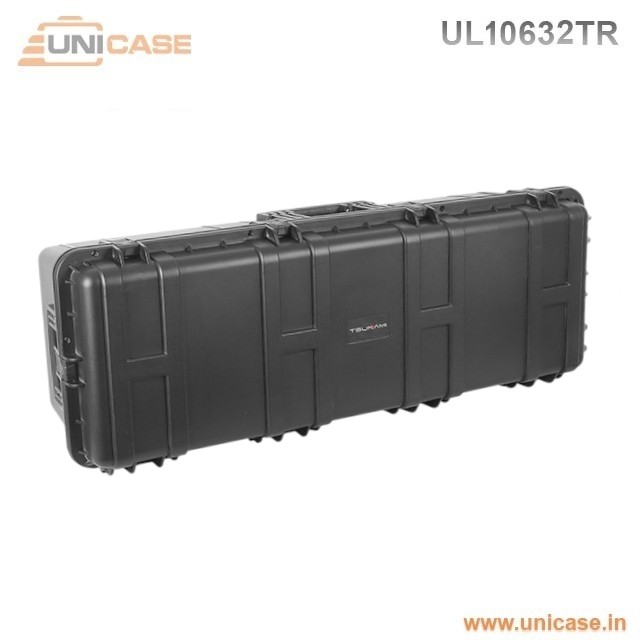 Rugged Rifle and gun carry cases form unicase with customized foam packaging from foamkart
