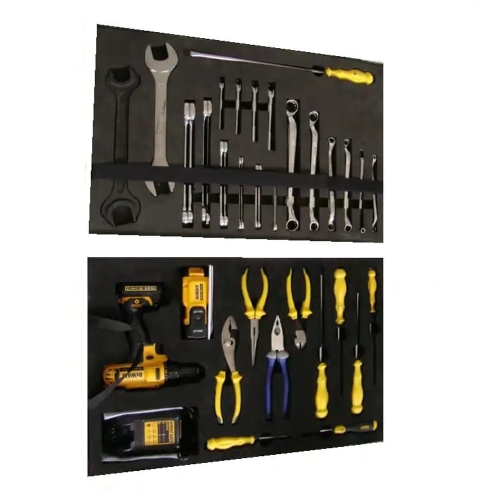customized-xlpe-hard-foam-tray-for-tools
